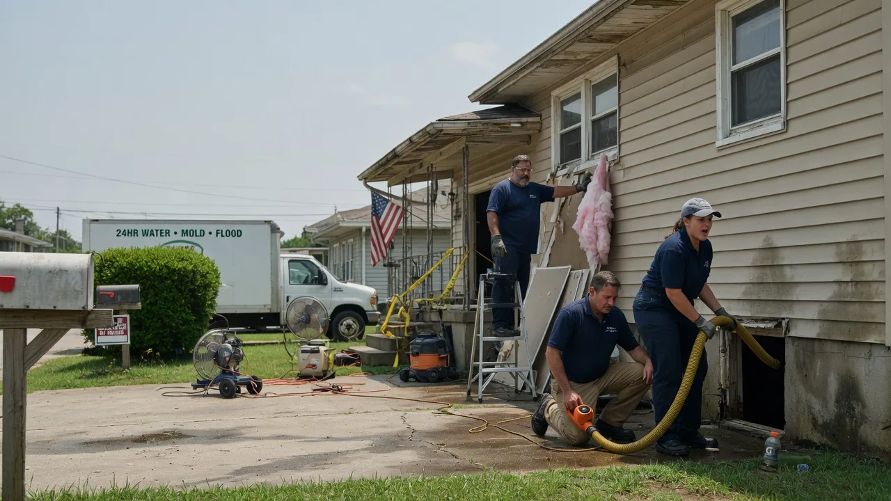 Water Damage Repair in Jacksonville, NC near me